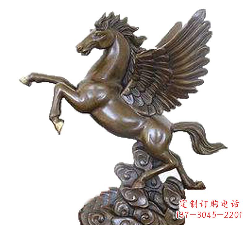 贵阳铜雕飞黄腾达飞马