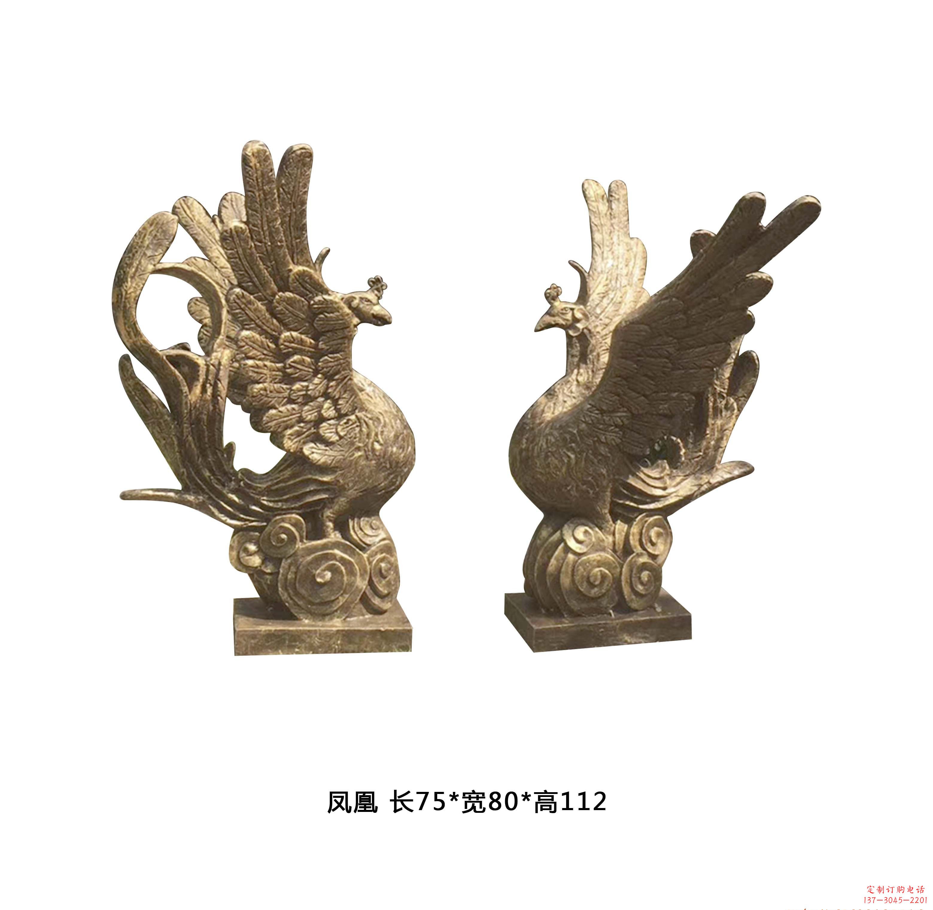 贵阳铜雕凤凰雕塑