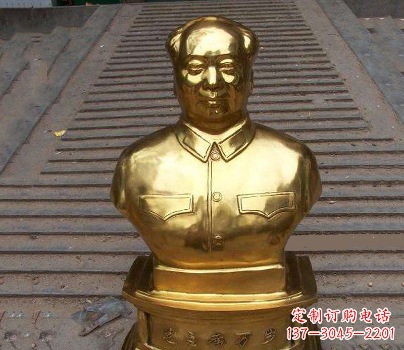 贵阳铜雕广场伟人雕塑摆件