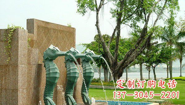 贵阳铜雕海马雕塑