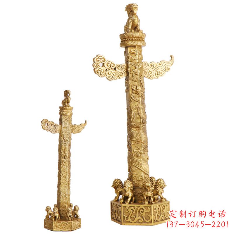 贵阳铜雕华表柱
