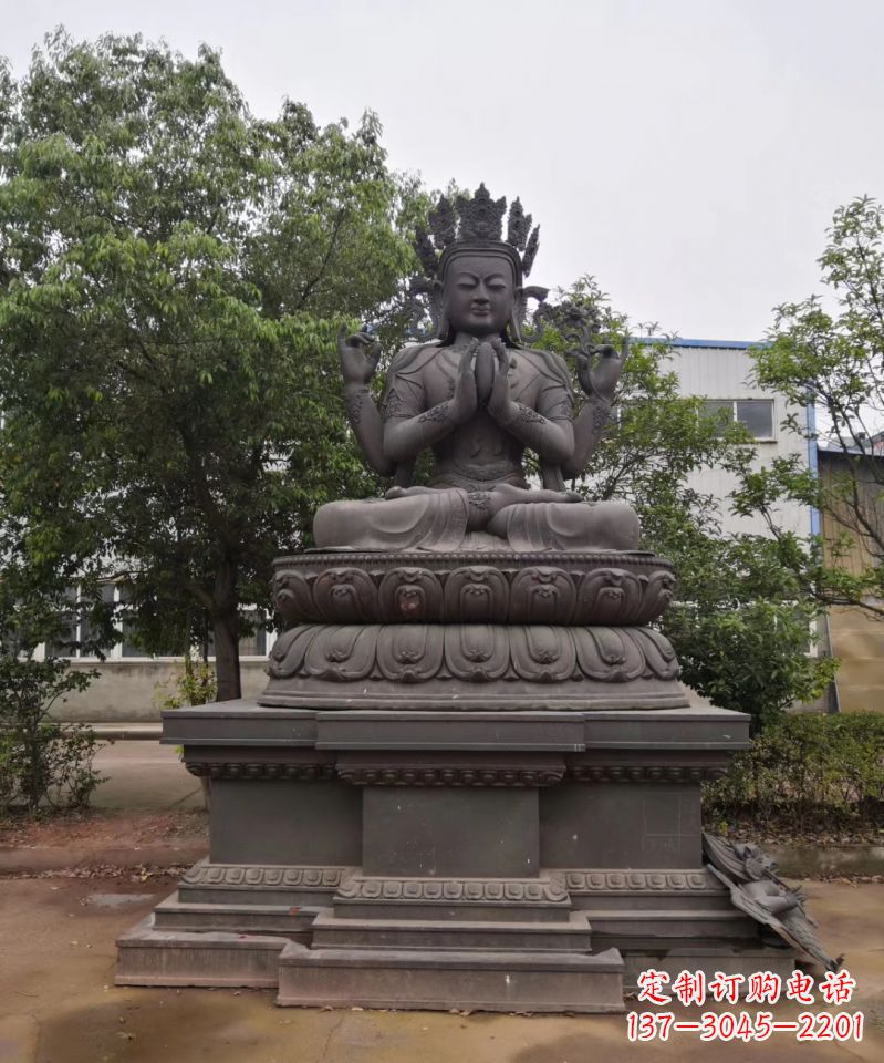 贵阳铜雕密宗佛寺庙佛像雕塑 