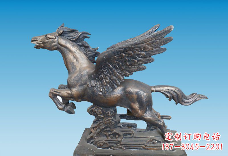 贵阳铜雕企业飞马