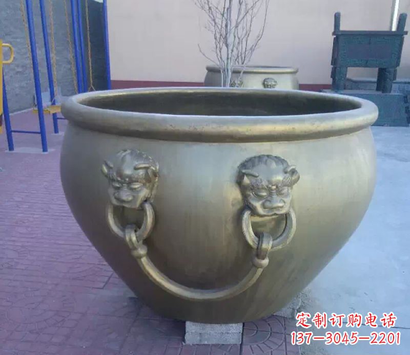 贵阳铜雕水缸