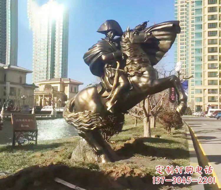 贵阳铜雕西方骑马雕塑人物
