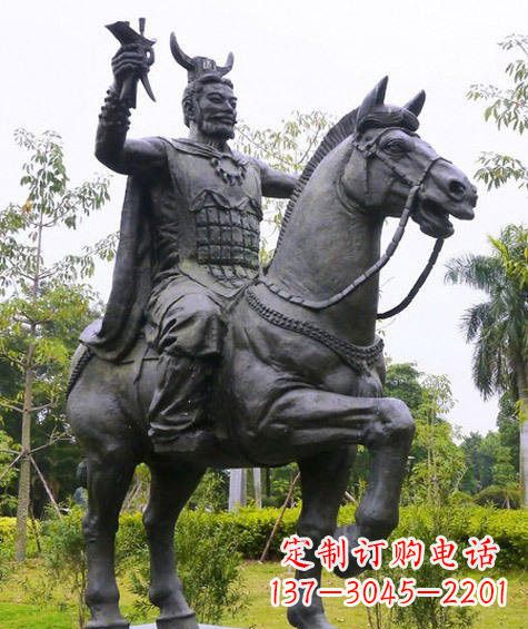 贵阳铜雕炎帝骑马