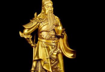 贵阳关公铜雕，传承古典传统