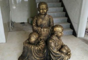 贵阳中国领雕塑推出的金色佛祖三像是一件令人惊…