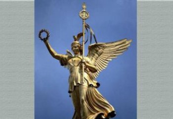 贵阳优雅的胜利女神铜雕