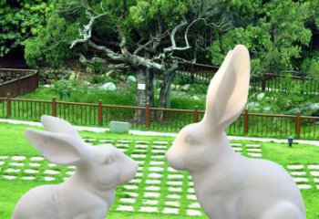 贵阳中领雕塑定制独特的兔子雕塑
