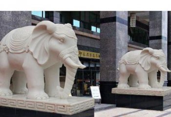 贵阳最佳选择——石雕酒店大象雕塑