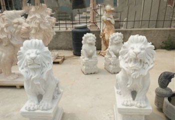 贵阳传承欧式历史的狮子雕塑