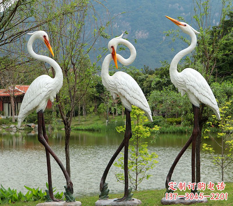 贵阳仙鹤的雕塑