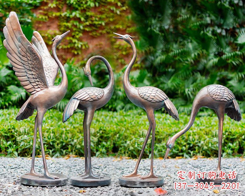 贵阳仙鹤雕像