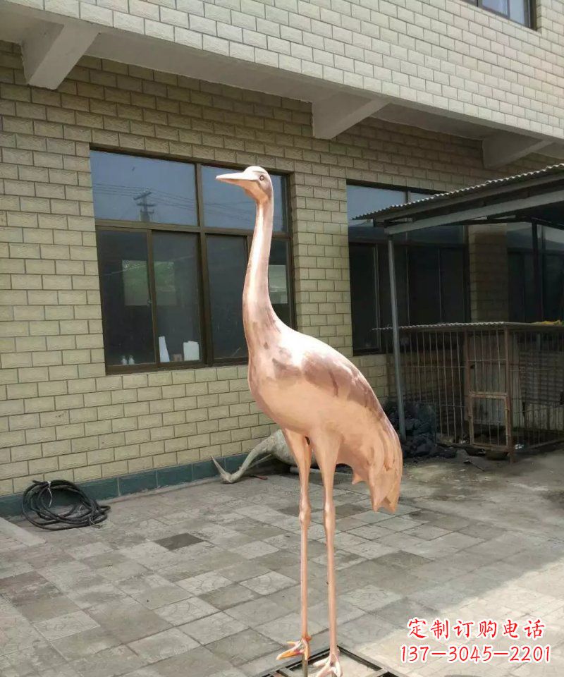 贵阳仙鹤公园动物铜雕