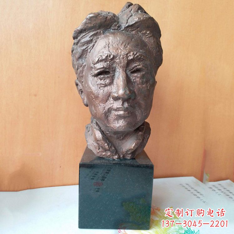 贵阳现代画家徐悲鸿先生头像雕塑