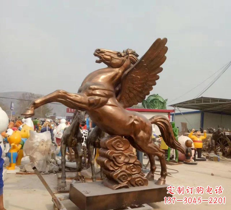 贵阳祥云飞马铜雕