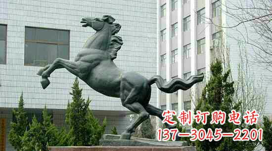 贵阳校园龙马精神铜雕
