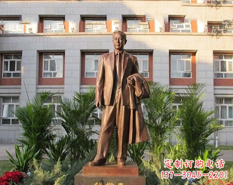 贵阳校园钱学森铜雕