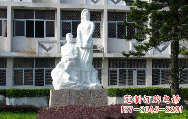 贵阳校园人物晨读的学生