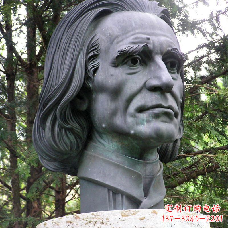 贵阳英国著名外科医生利斯特铜雕头像雕塑