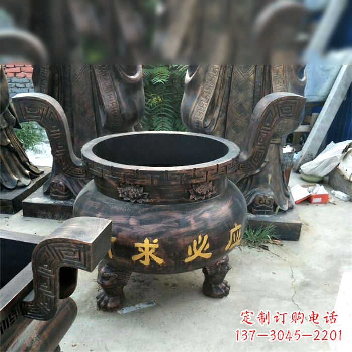 贵阳有求必应祈福铜雕香炉