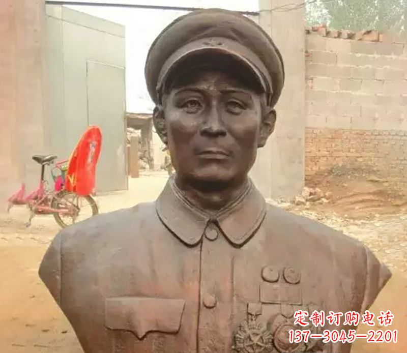 贵阳元帅名人胸像铜雕