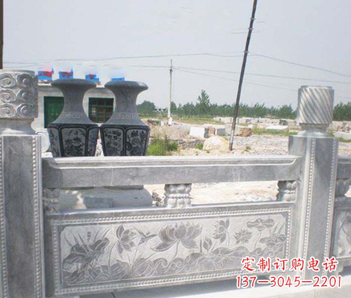 贵阳园林仿古石栏板景观石雕 (3)