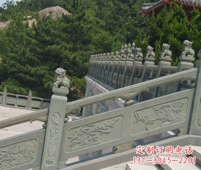 贵阳园林仿古石栏板景观石雕 (4)