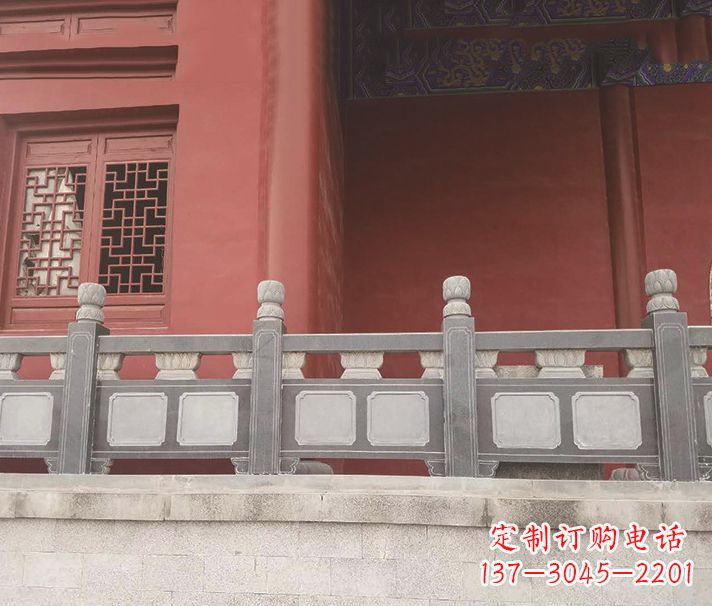贵阳园林仿古石栏板景观石雕 (8)