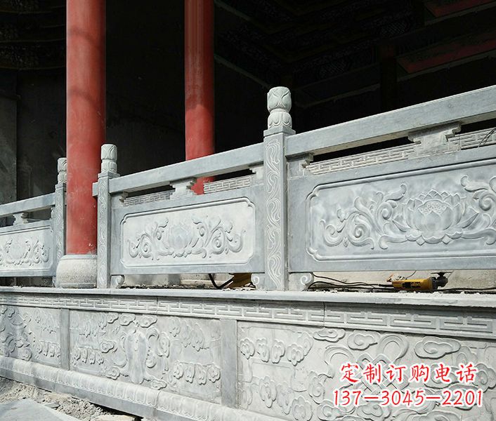 贵阳园林仿古石栏板景观石雕_1 (3)