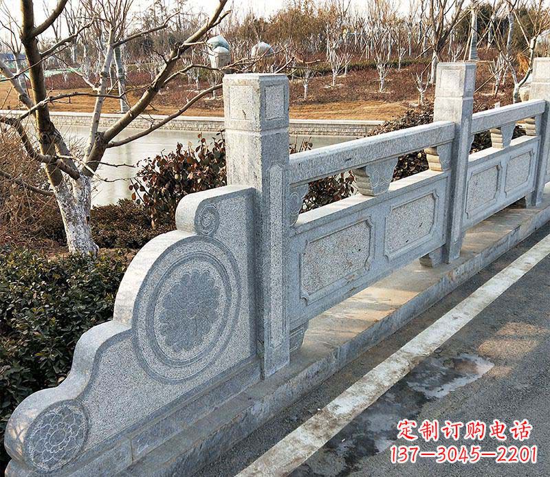 贵阳园林仿古石栏板景观石雕_1