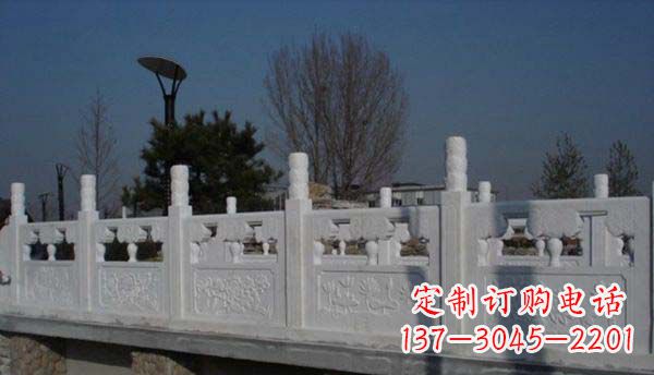 贵阳园林汉白玉栏板景观石雕