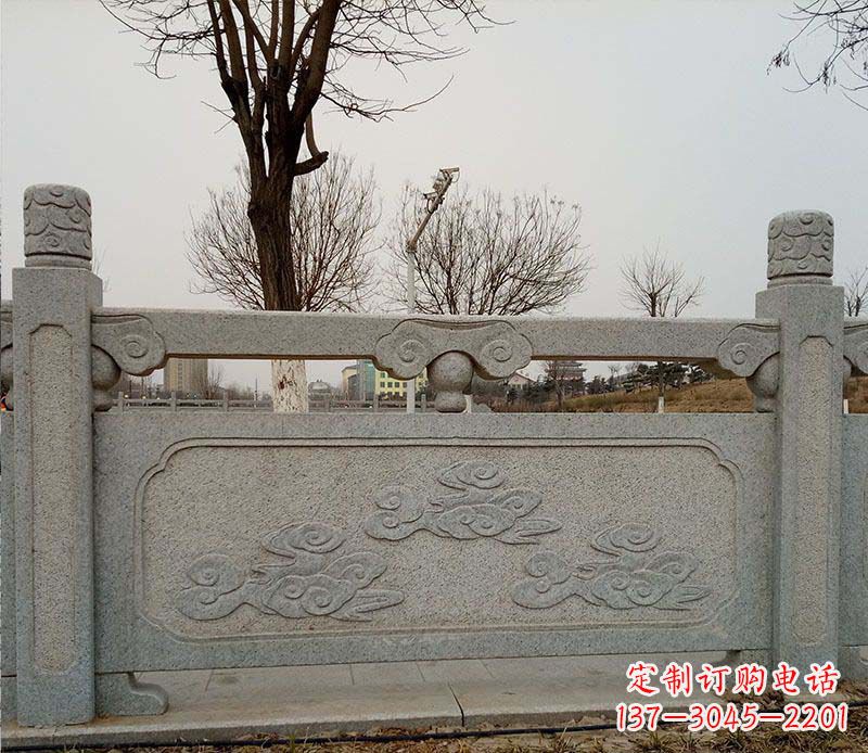 贵阳园林护城河石栏板景观石雕
