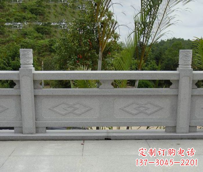 贵阳园林景观大理石栏板雕塑 (3)