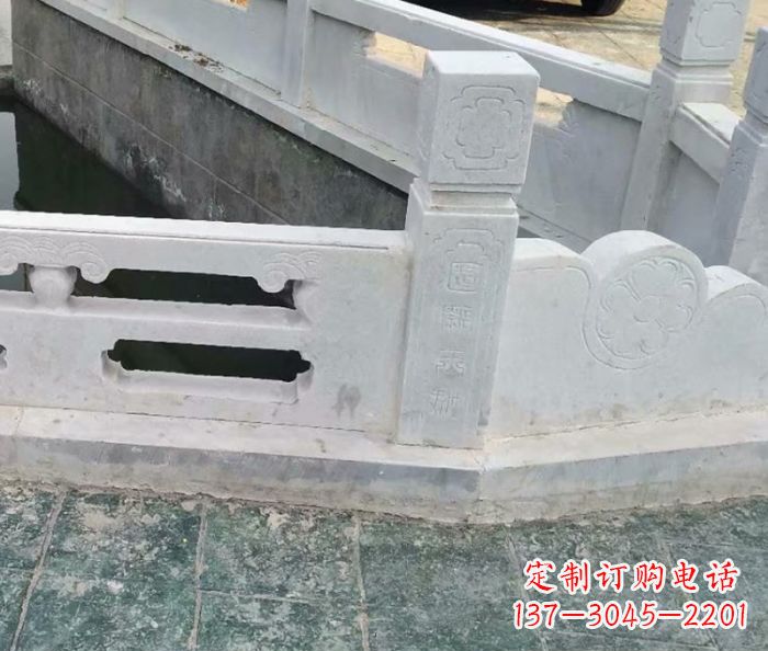 贵阳园林景观大理石栏板雕塑 (7)