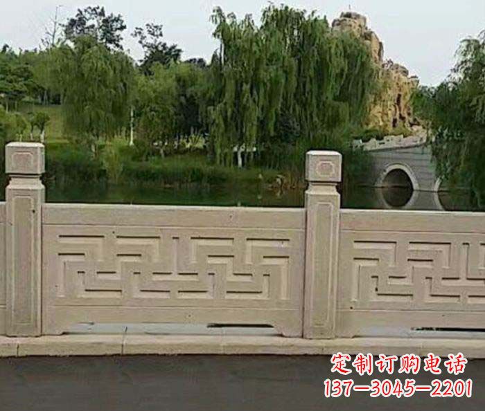 贵阳园林景观大理石栏板石雕 (4)