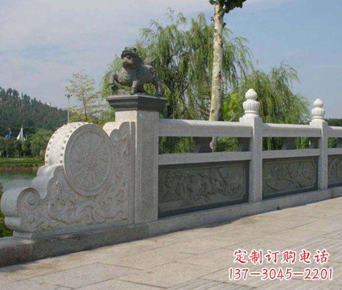 贵阳园林景观大理石栏板雕塑