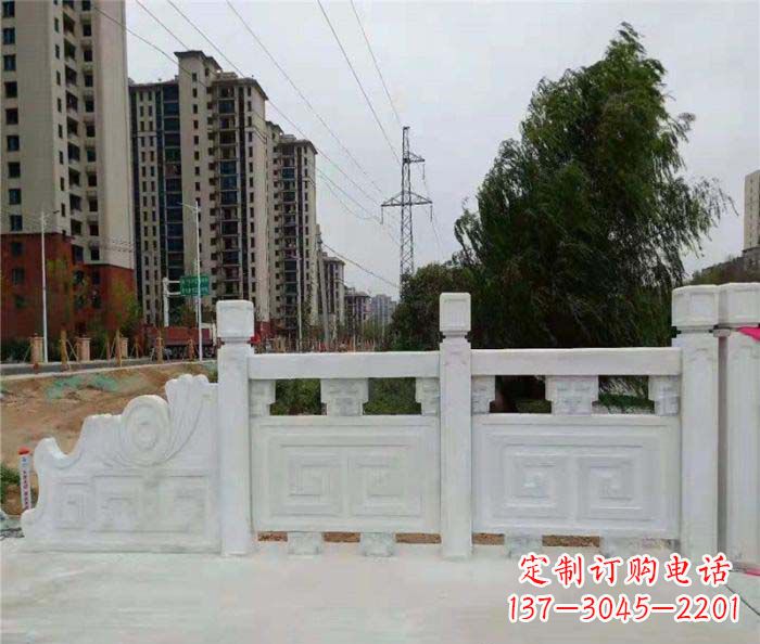 贵阳园林景观大理石栏板石雕 (5)