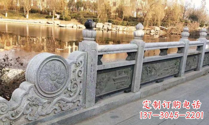 贵阳园林景观大理石栏板石雕 (10)