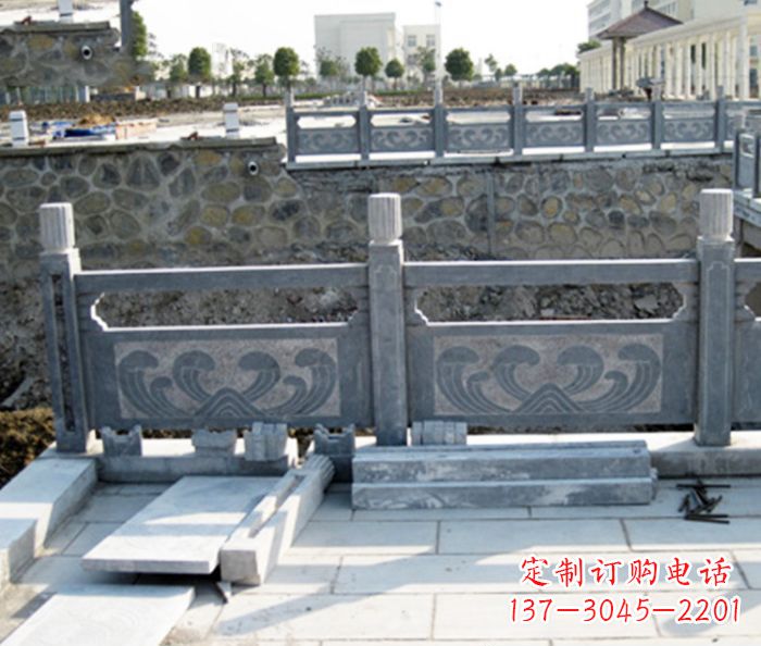 贵阳园林景观大理石栏板石雕 (11)