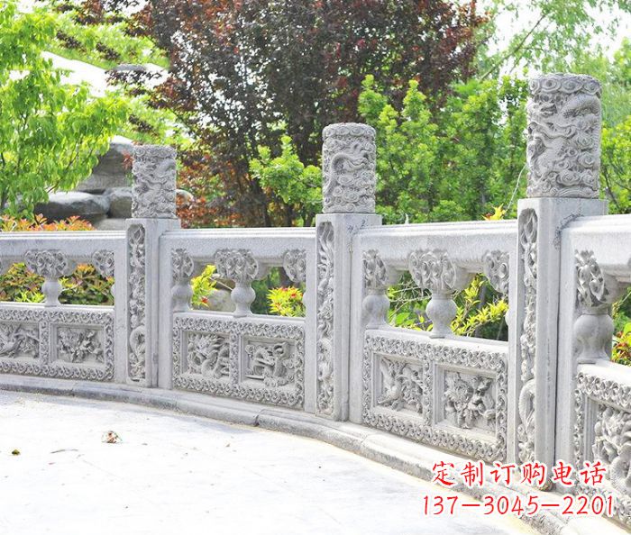 贵阳园林景观大理石栏板石雕 (9)