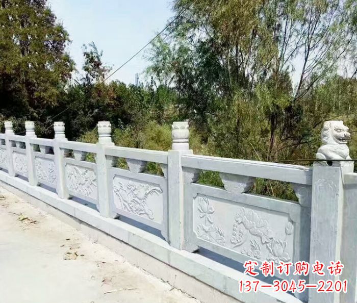 贵阳园林景观大理石栏板石雕_1