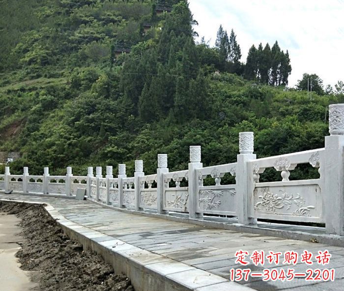 贵阳园林景观大理石栏板石雕_2