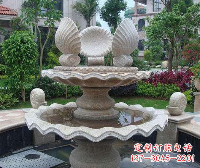 贵阳园林景观多层喷泉石雕