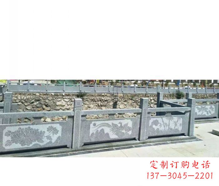 贵阳园林景观仿古石雕栏板 (5)