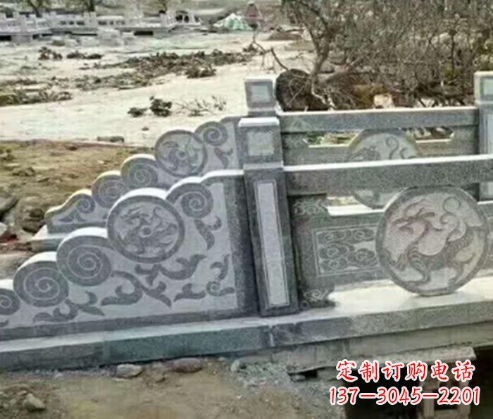 贵阳园林景观仿古石雕栏板 (10)