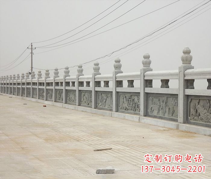 贵阳园林景观仿古石雕栏板_2