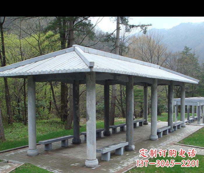 贵阳园林景观仿古石雕长廊