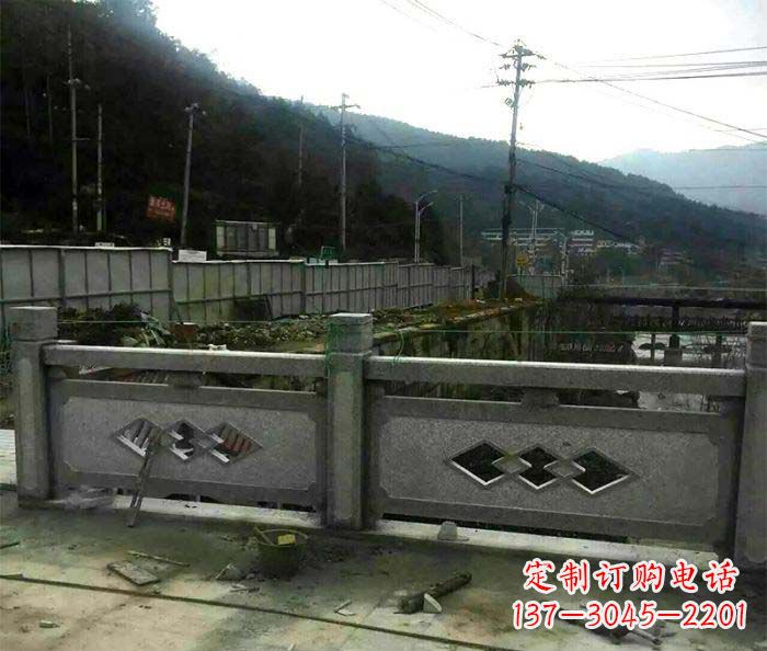 贵阳园林景观仿古石浮雕栏板 (2)